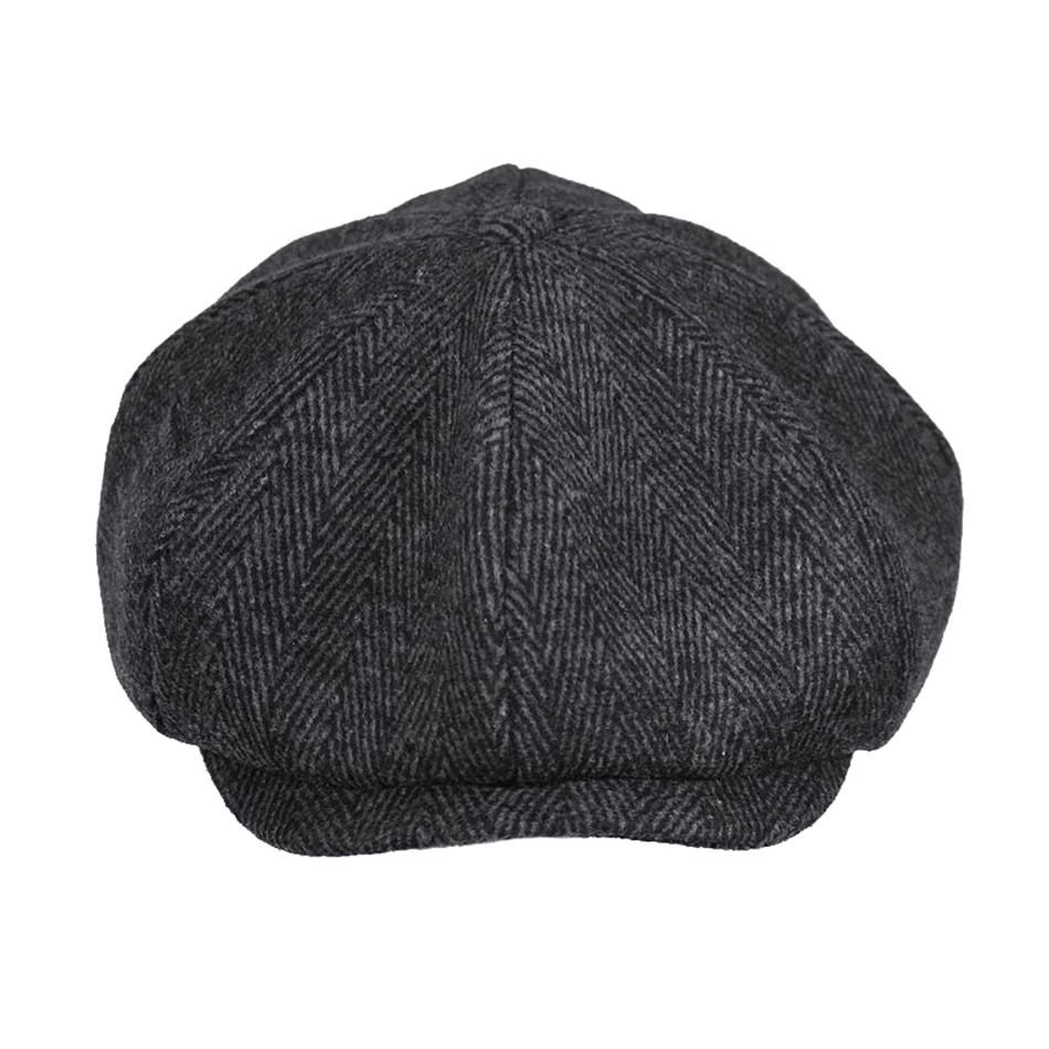 Casual Octagonal Newsboy Cap for Men